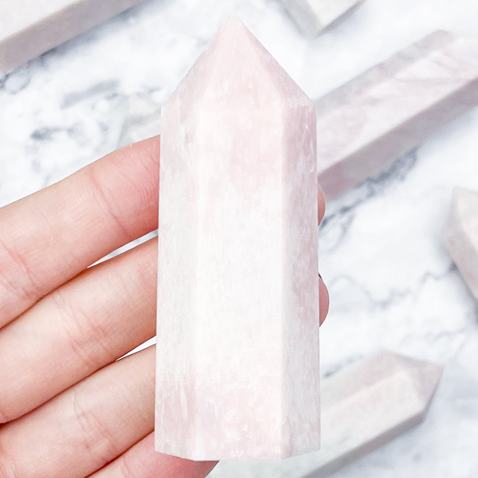 Pink Opal Tower $15