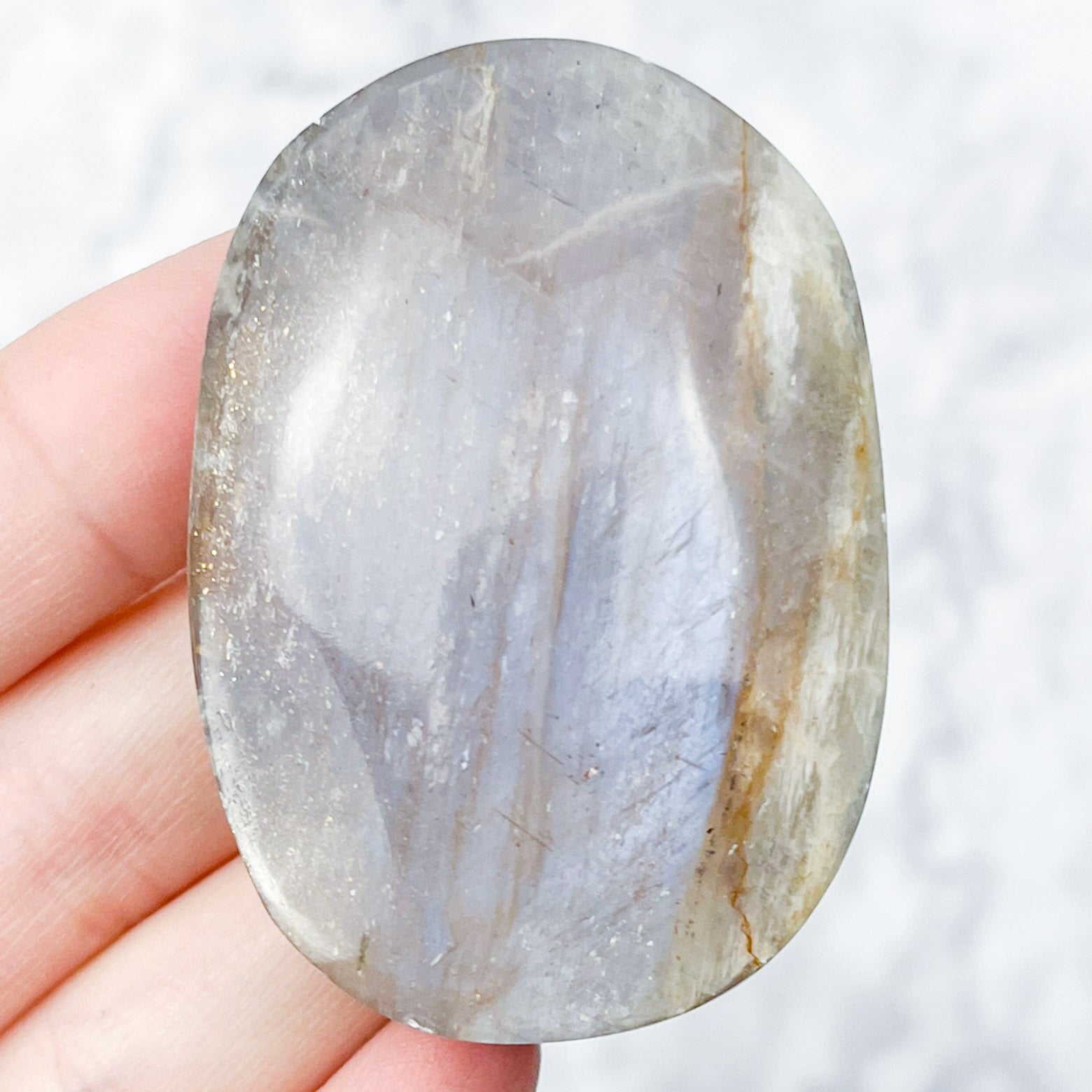 Blue Moonstone Palmstone A14