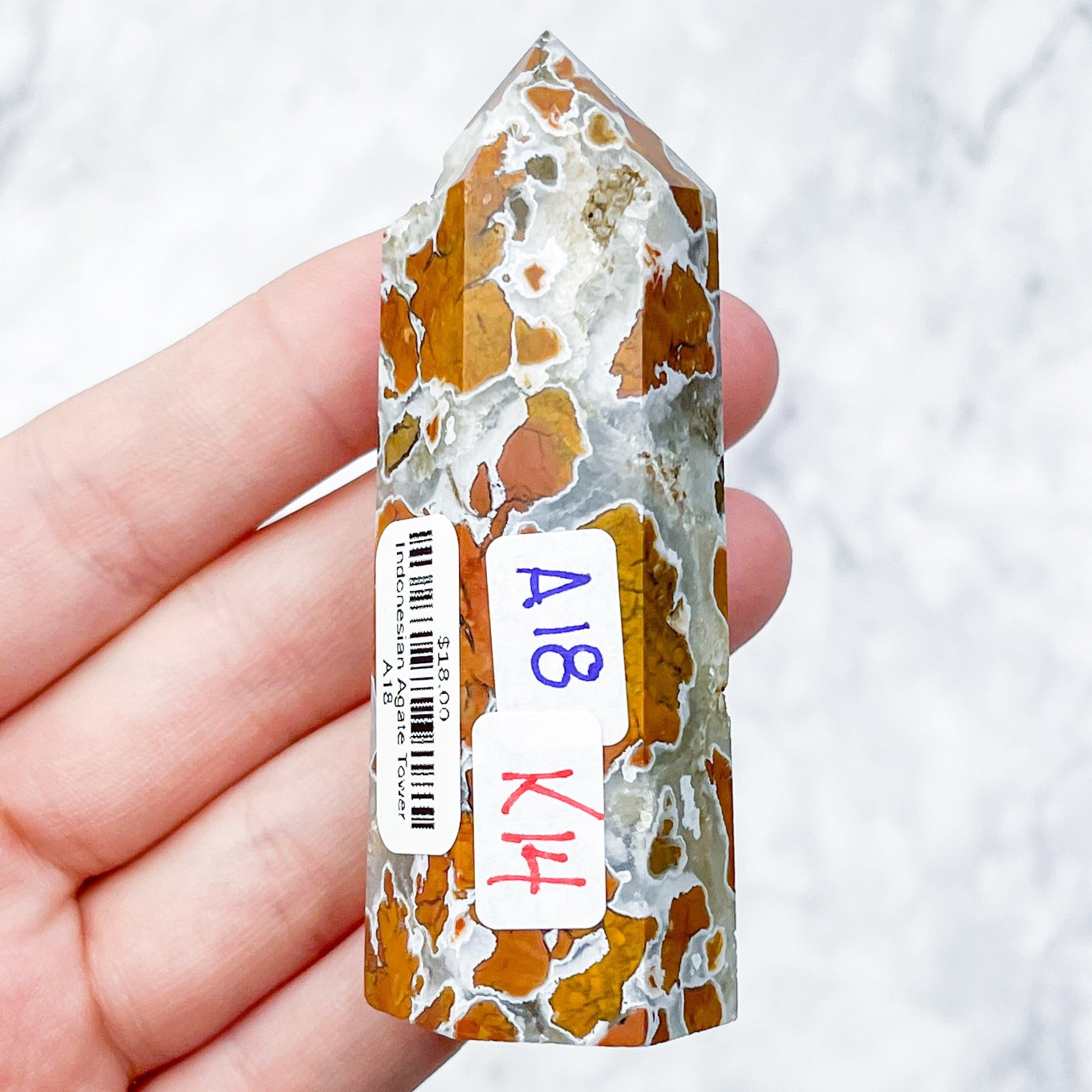 Indonesian Agate Tower A18