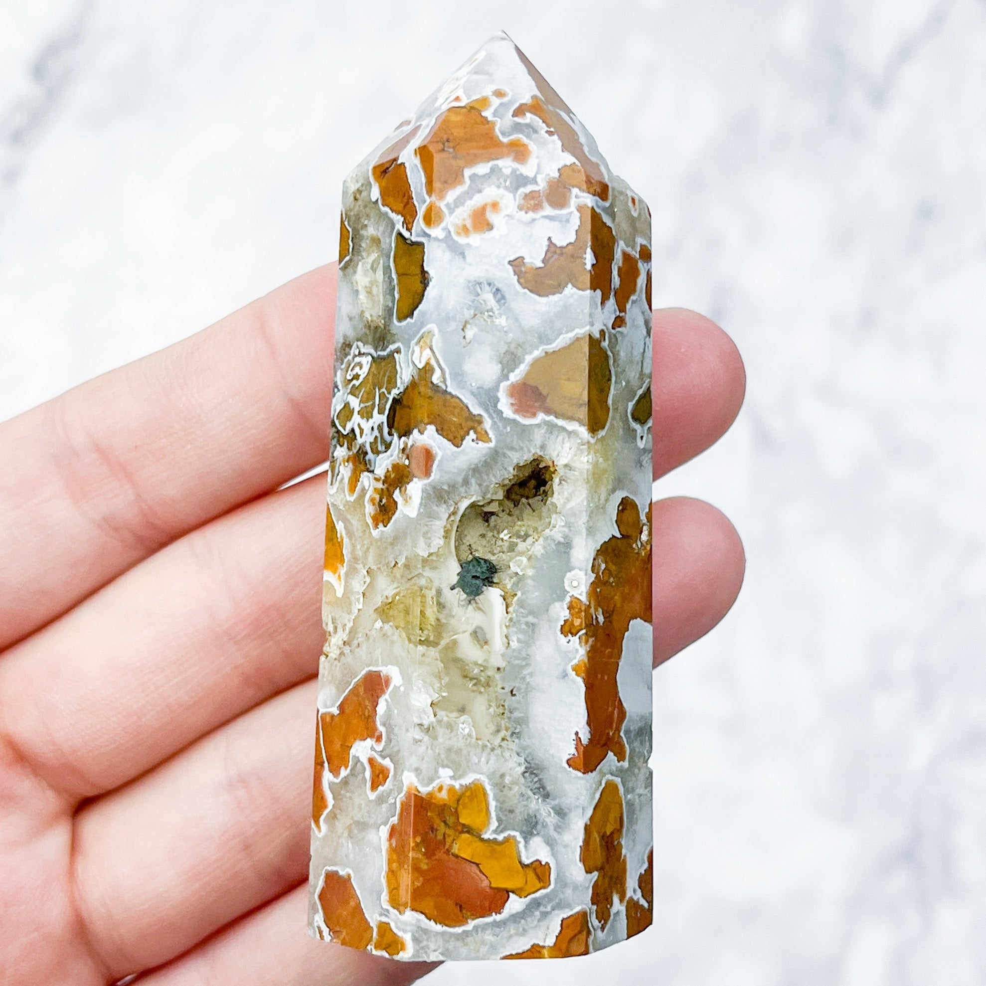 Indonesian Agate Tower A18