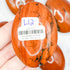 Red Jasper w/Quartz Palm Stone L12