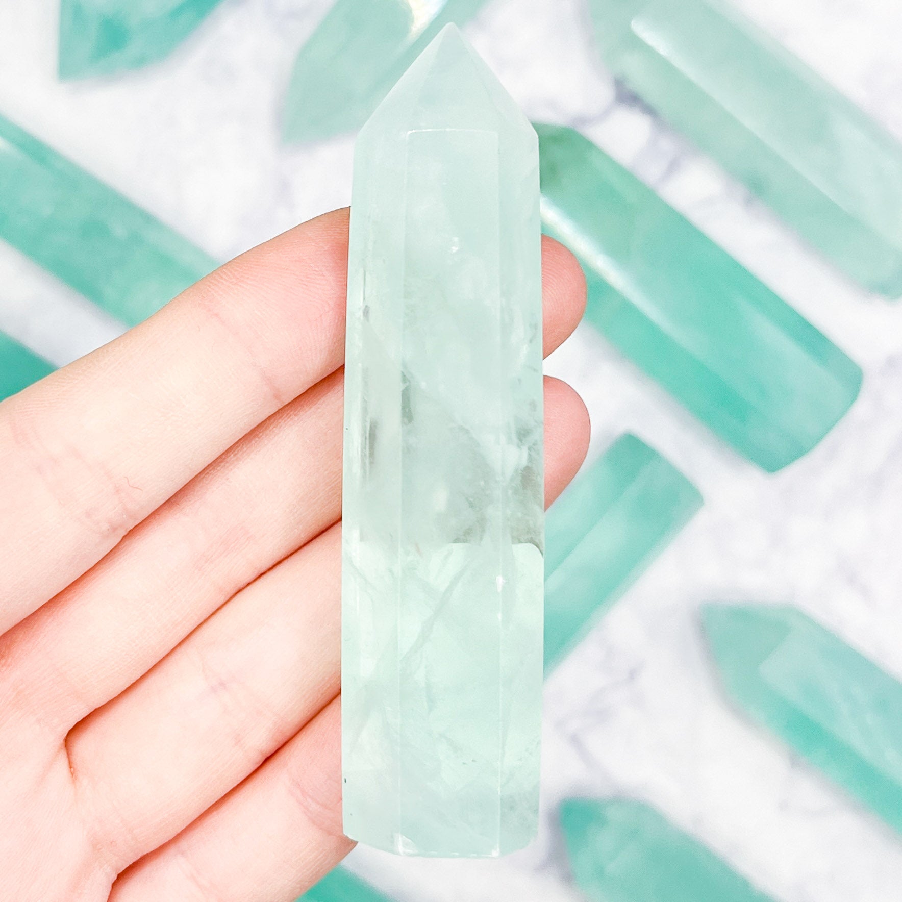 Baja Blast Fluorite Tower Q11