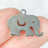12mm Silver Elephant with Trunk Down Charm S2