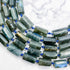 7x11mm Faceted Labradorite Barrel Bead Half Strand L12
