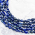 7mm Lapis Lazuli Nugget Bead Half Strand C8