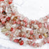 Cherry Rhodonite Chip Bead Strand Q10