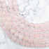 10mm Rose Quartz Bead Strand E13