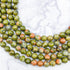 6mm Unakite Bead Strand S7