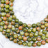 8mm Unakite Bead Strand K8