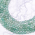 6mm Faceted Green Aventurine Bead Strand H10