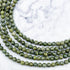 4mm Alligator Jasper Bead Strand H14