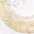 6mm Citrine Bead Half Strand J13