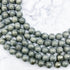 8mm Pyrite Bead Strand G16