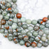 10mm African Bloodstone Bead Strand H14