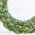9mm Peridot Nugget Bead Half Strand V15