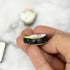 35mm Christmas lizzie mcguire silicone bead G275