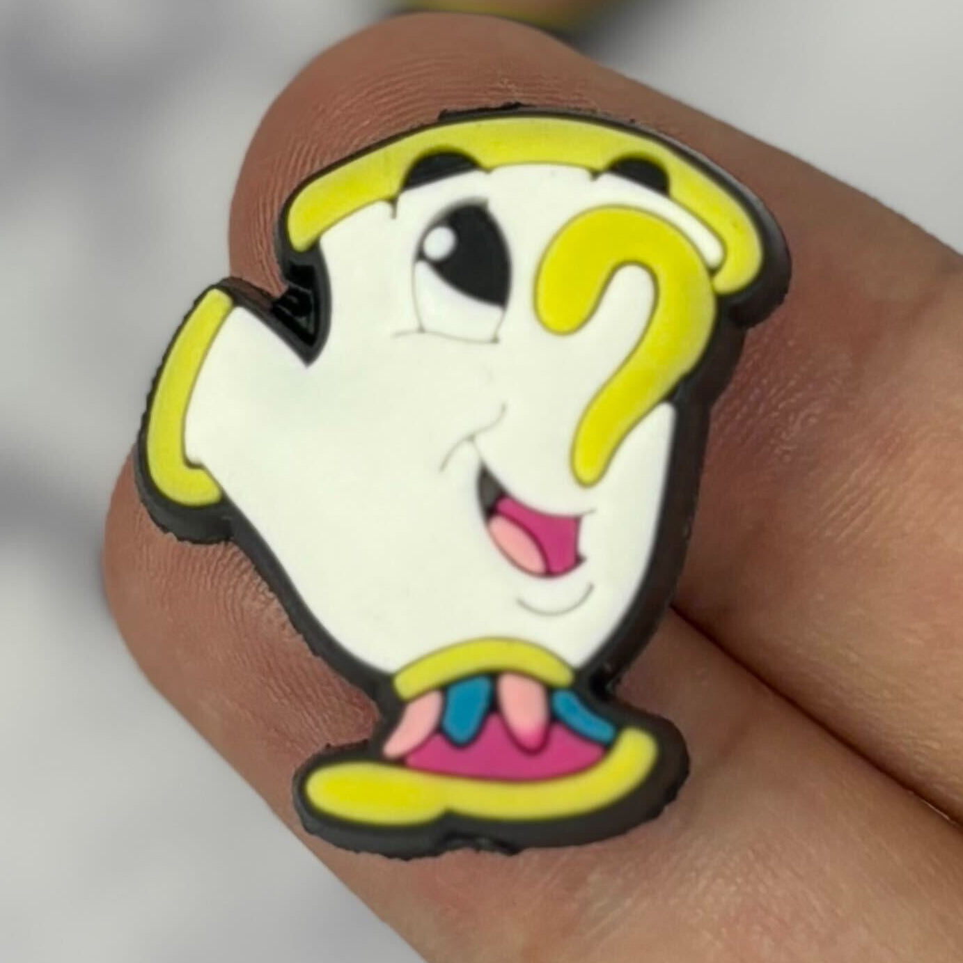 30mm little teacup silicone bead A275