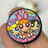 30mm Powerpuff girls Silicone bead D275