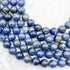 10mm Dark Sodalite Bead Strand V25