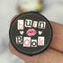 30mm "burn book" from mean girls silicone bead K275