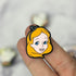 25mm "Alice" from alice in wonderland silicone bead O275