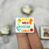 27mm "Stay wild ocean child" silicone bead H275