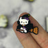 22mm Witch hello kitty silicone bead G275