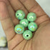 14mm Aura Mint Green Acrylic Bead F85