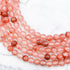 6mm Rose Petal Chalcedony Bead Strand R9