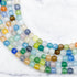 4mm Rainbow Cat's Eye Bead Strand T8