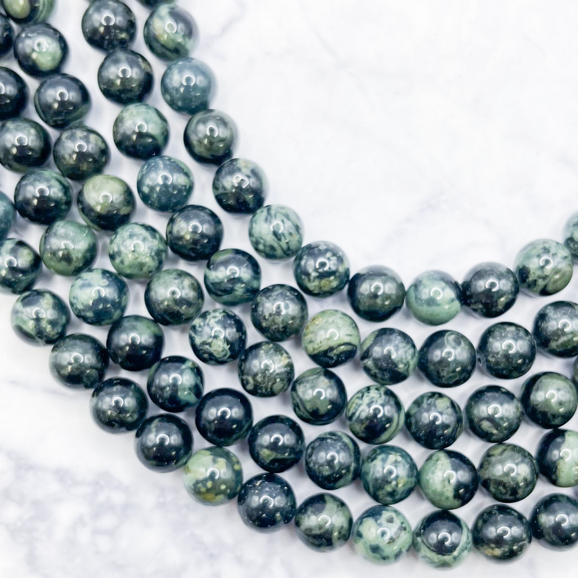 8mm Kambaba Jasper Bead Strand P14