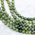 6mm Nephrite Jade Bead Strand D14