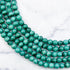 4mm Malachite Bead Half Strand C16