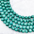 6mm Malachite Bead Half Strand H20