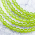 6mm Kiwi Chalcedony Bead Strand U9