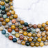 6mm Ocean Jasper Bead Strand U12