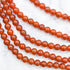 6mm HQ Carnelian Bead Strand W16