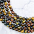 6mm Multi Tiger's Eye Bead Strand F20