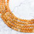 4mm Orange Aventurine Bead Strand E7