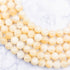 8mm Honey Calcite Bead Strand M12