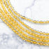 2mm Golden Rutilated Quartz Bead Strand P20