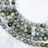 6mm Faceted Light Labradorite Bead Strand X8