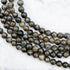 4mm Chocolate Labradorite Bead Strand S12