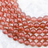 10mm Strawberry Quartz Bead Half Strand P15