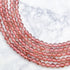 4mm Strawberry Quartz Bead Strand M14