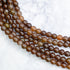 4mm Red Aventurine Bead Strand C7