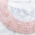 4mm Rose Quartz Bead Strand B6