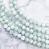 4mm Snowflake Glass Bead Strand H20