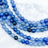 4mm Blue Aventurine Bead Strand G7