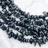 Black Tourmaline Chip Bead Strand G14